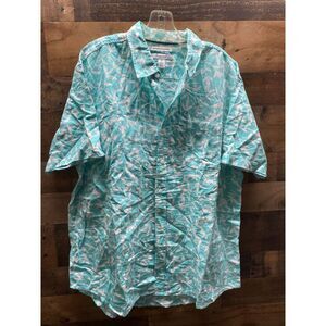 Amazon Essentials Short Sleeve‎ Button Up Size X-Large